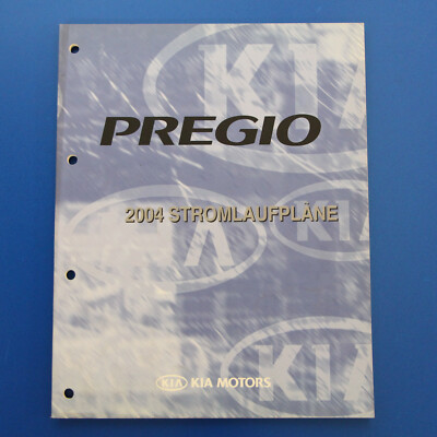 Kia Pregio Stromlaufpläne elektrische Schaltpläne Werkstatthandbuch - 2004