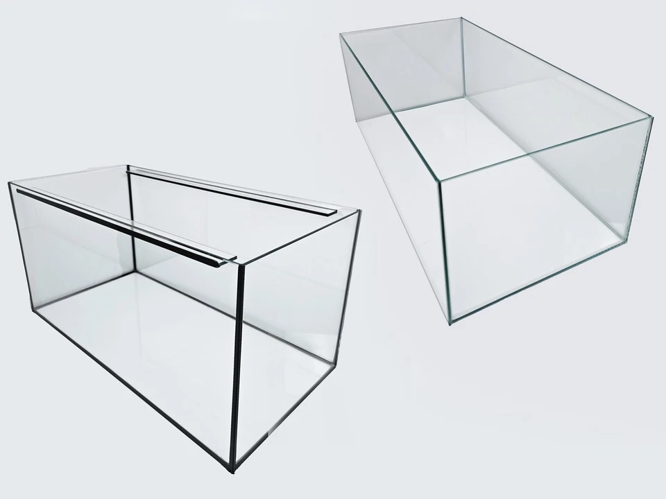 TERRA-NATUR Aquarium Glas Becken Abdeckung Terrarium Rechteck standard Größen