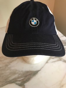 white bmw hat