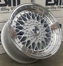 16x8 Et 20 Sl 4x100 5x100 Esm 02r Wheels Rims Bmw E30 84-91 3 Series E21 2002