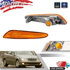 Amber Lens Front Side Marker Light For 03-06 Benz E320 E500 E55 AMG W211 E-Class