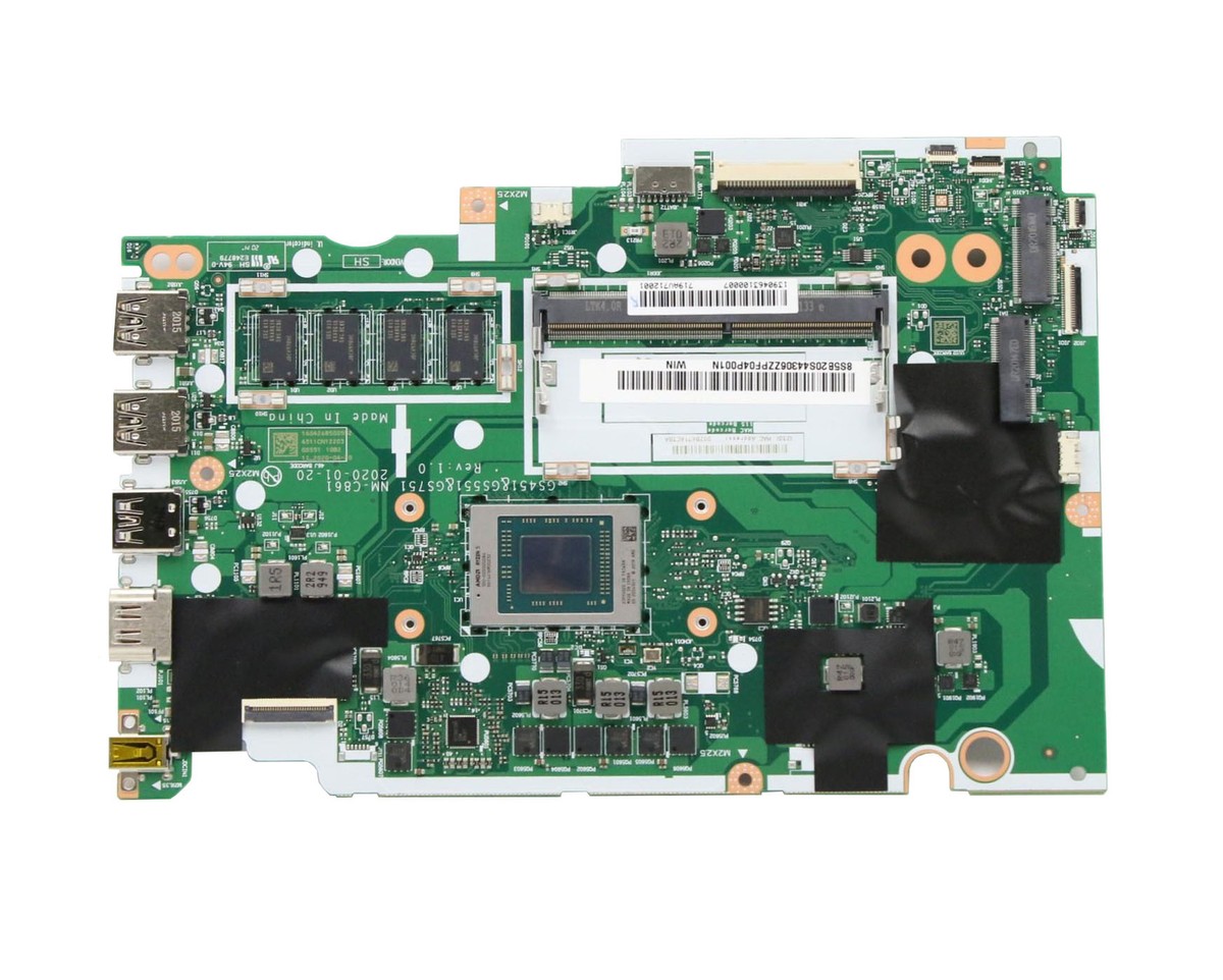 5B20S44306 For Lenovo IdeaPad 3-15ARE05 Motherboard R5 4500U UMA 4G
