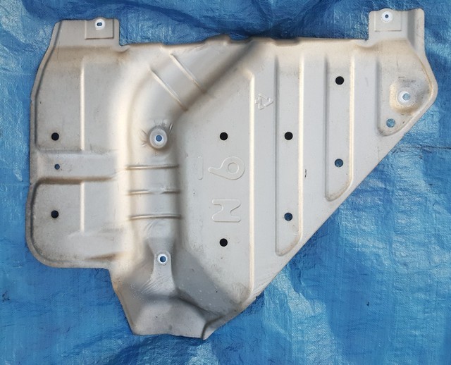 2005 2010 Scion TC fuel tank protection shield. Splash metal Cover