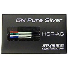 New Oyaide HSR-AG 5N Pure Silver Headshell Leads F/S from Japan