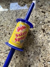 Gayla Kites Safety Spool Kite Winder w/500’ 30lb Test Line String BlueHandles