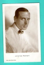 JOHANNES RIEMANN # 1209/1 VINTAGE PHOTO PC. PUB GERMANY 380