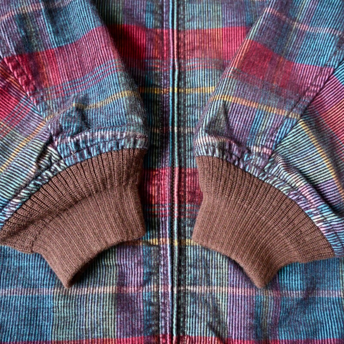 BEAMS PLUS madras plaid corduroy bomber jacket, size XL | eBay BEAMS PLUS madras plaid corduroy bomber jacket, size XL | eBay