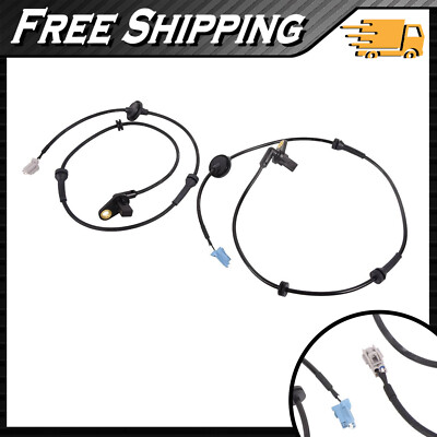 2PCS For Nissan Wheel Speed Sensor Front Right & Left X-Trail T30 2002 -2007