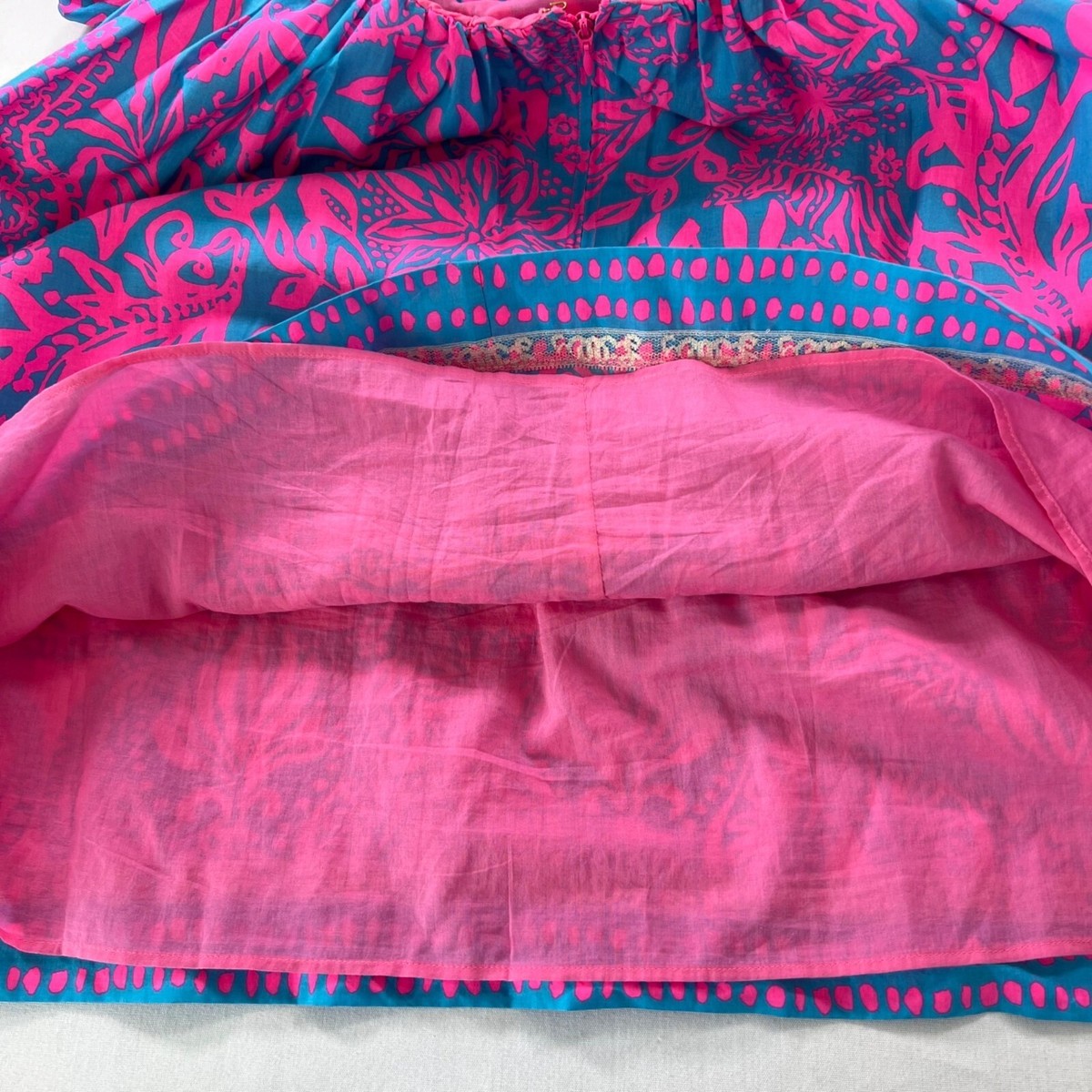 Lilly Pulitzer Suzie Short Sleeve Dress in Aura Pink Leaf an