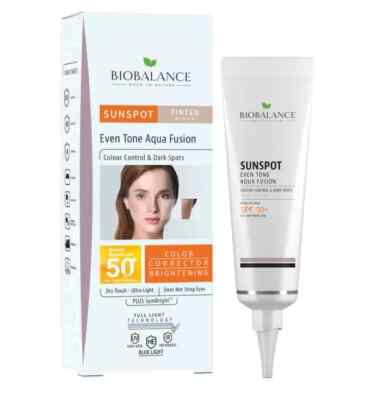 Bio Balance SUNSPOT Tinted Medium Aqua Fusion For Colour Control SPF50, 40ml