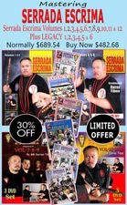 SERRADA ESCRIMA (VOL-1-12) + (Legacy 1-6) 30% OFF