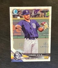 FERNANDO TATIS JR prospect rc 2018 Bowman Chrome BCP 114