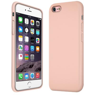 Schutzhülle Silikon Hülle Für iPhone 6 6S PLUS Slim Handy Tasche Case Cover matt