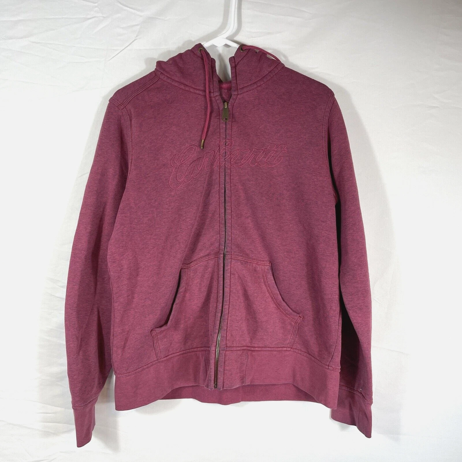 VETEMENTS Felpa Carhartt donna taglia large casual lavoro all'aperto inverno con cappuccio