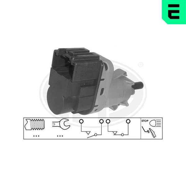 ERA Bremslichtschalter 330815E FüR Abarth Alfa Romeo CitroËN-image