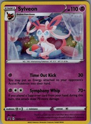 Sylveon SWSH211 Black Star Promo Holo