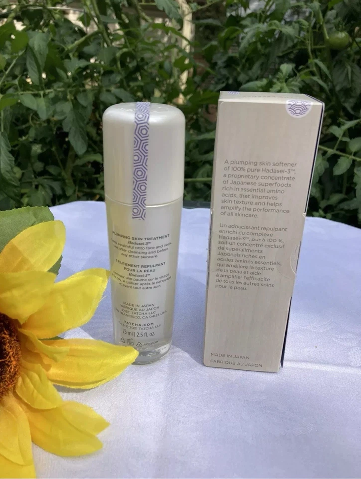 TATCHA — эссенция, 2,5 жидких унции — новая в коробке, запечатанная - Изображение 2 из 3