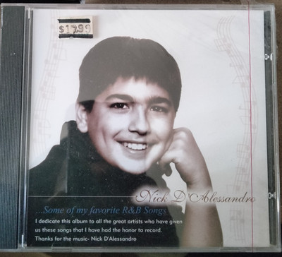 NICK D'ALESSANDRO - SOME OF MY FAVORITE R&B SONGS - CD BRAND NEW