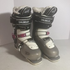 Dalbello Kyra Ski Boots Size 25.5 Color Silver Edition. Size 8 USA