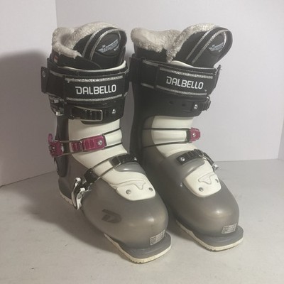 Dalbello Kyra Ski Boots Size 25.5 Color Silver Edition. Size 8 USA