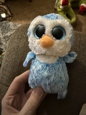 Ty Beanie Baby Ice Cube Blue Penguin No Tag