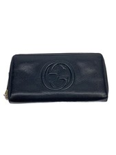 GUCCI Zip Around Wallet Long Wallet Soho Leather BLK 308004 A7M0G 1000 From Japa