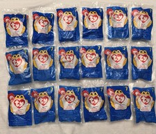 1998 McDonalds Happy Meal Toy Ty Teenie Beanie Baby 7 Mel Sealed/New Lot of 18