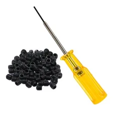 1.6MM Hex Screw Driver and 50PCS Needle Clamp Screw Compatible with Industria...