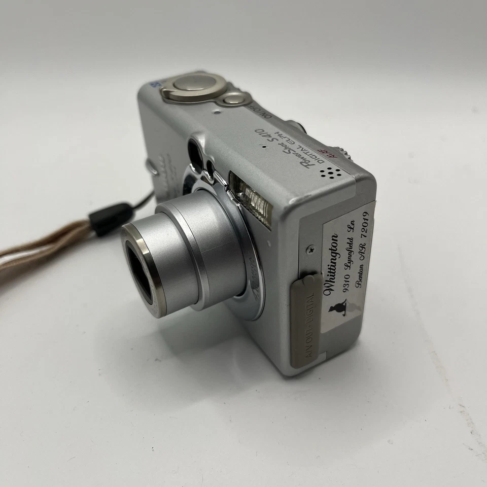 Canon PowerShot S410 Digital Elph 4.0MP Digital Camera Silver Needs New Battery - Image 4 of 4