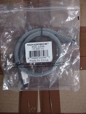 Monoprice Premium S/PDIF (Toslink) Digital Optical Audio Cable 1.5 ft