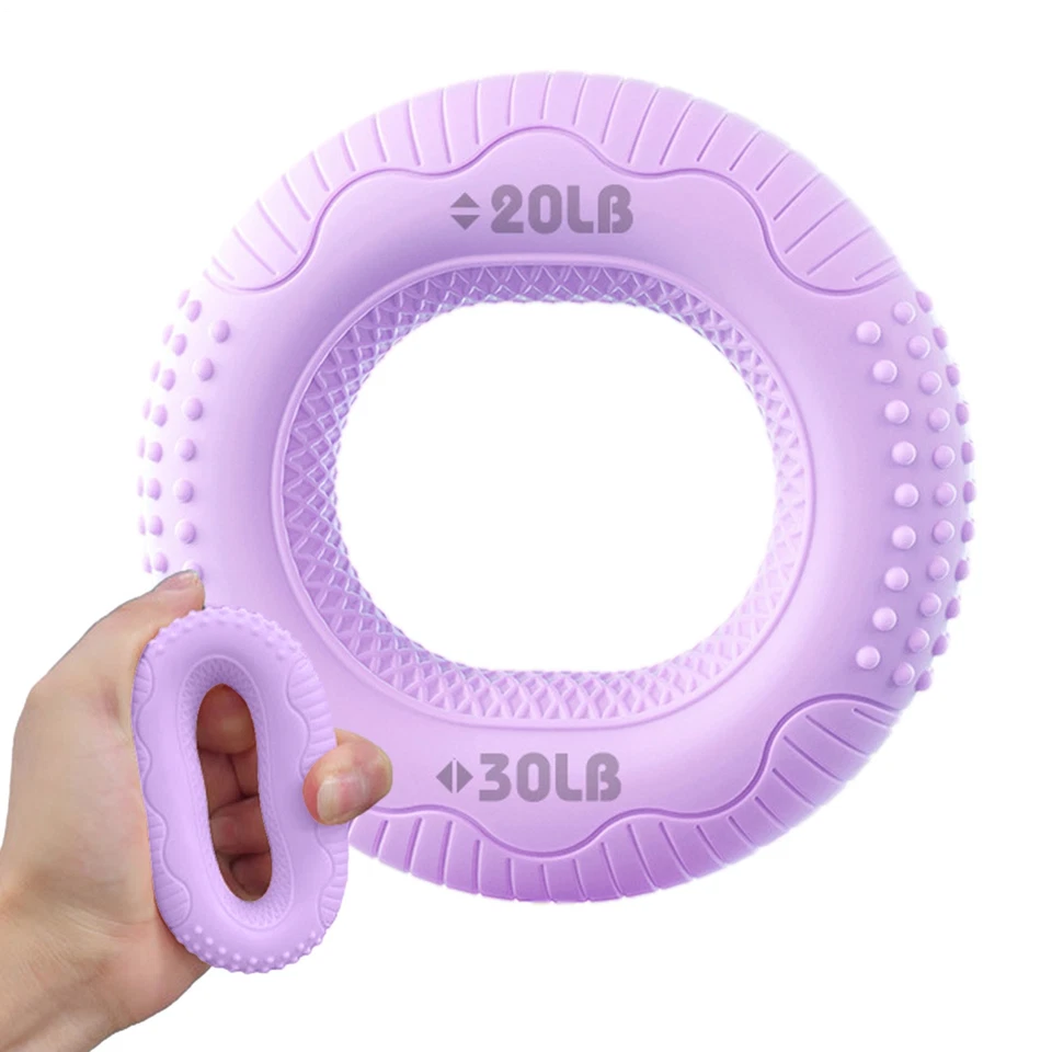 Hand Gripping Ring Finger Forearm Trainer Carpal Expander Muscle Workout Gym  - Image 3 of 4