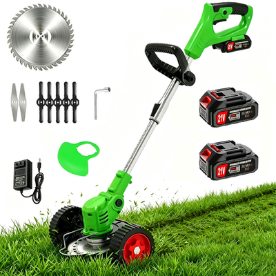 #ad Cordless Electric Weed Lawn Eater Edger Yard Grass String Trimmer Cutter mower $38.99