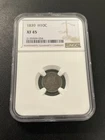 1839 SEATED LIBERTY HALF DIME NGC XF-40 DETAILS - SEATED TYPE COIN - SLAB - 5C