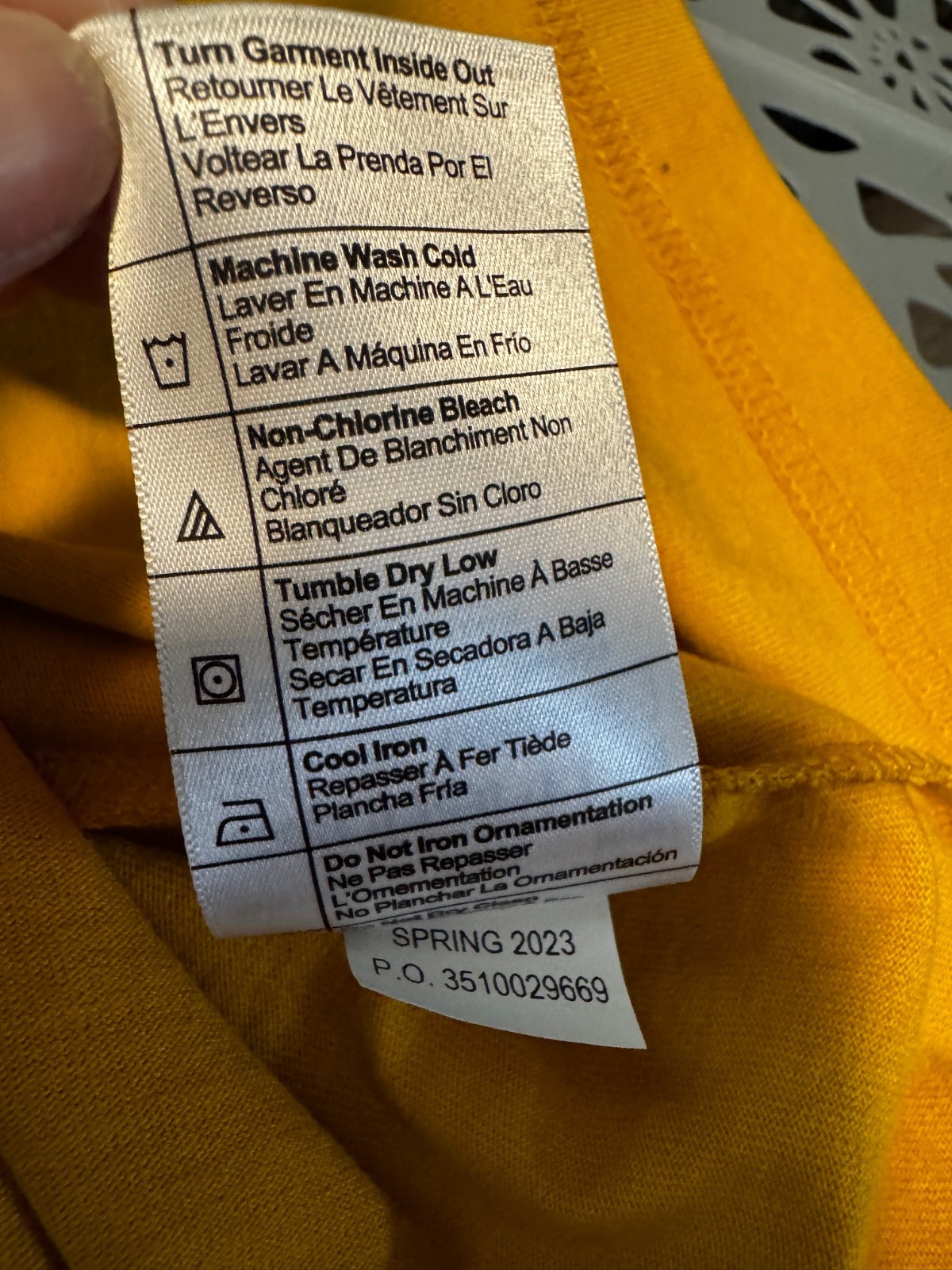 NEW Carhartt K231 Loose-Fit Heavyweight Logo Graphic T-Shirt Men's Large Yellow thumbnail 7