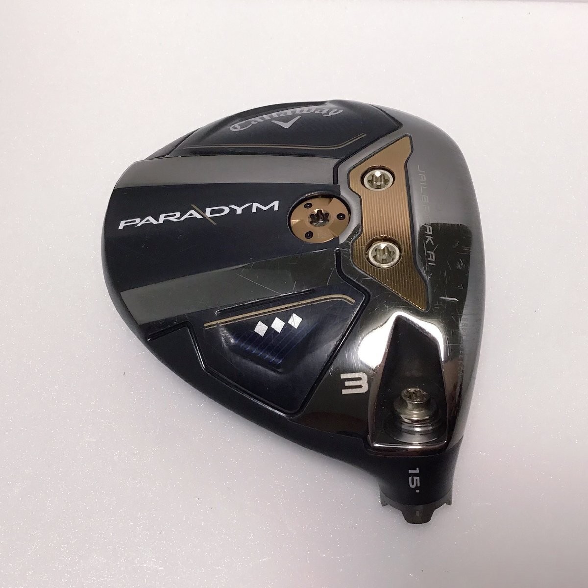 早いもの勝ち!Callaway PARADYM 3w 15°ヘッドのみ Callaway PARADYM Triple Diamond 15° 3W Fairway Head JAPAN | eBay