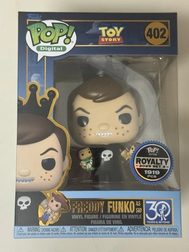 Funko Pop! Digital: Toy Story - Freddy Funko As Sid #402 Royalty 1919pcs