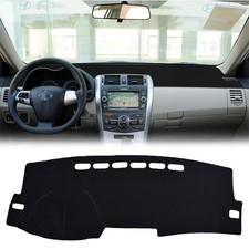 For 2009-2013 Toyota Corolla Accessories Non-slip Dashboard Dash Mat Cover Black For 2009-2013 Toyota Corolla Accessories Non-slip Dashboard Dash Mat Cover Black