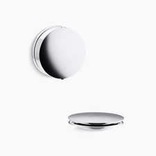 Kohler K-T37392-CP PureFlo Push Button Cable Bath Drain Trim POLISHED CHROME