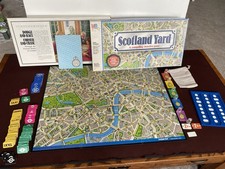 Vintage Scotland Yard Detective Game #4500 Milton Bradley 1985 Complete