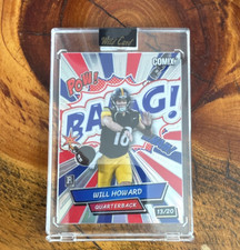 Wild Card Comix Will Howard Quarterback Serial Numbered Football Card