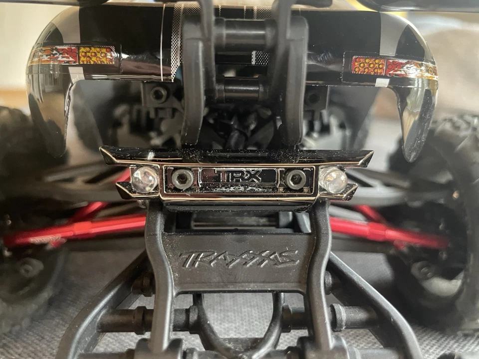 Traxxas E-Revo 1:16 blau VXL RTR Brushless mit Original Tuning wie NEU - Bild 3 von 4