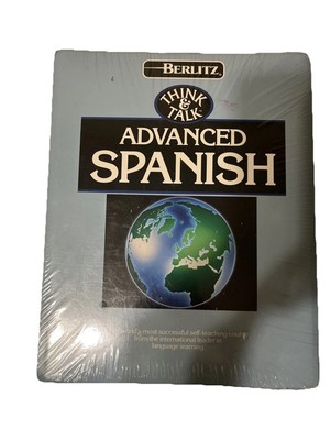Think & Talk Advanced Spanish (Spanish Edition) Berlitz Guides,Cassette New