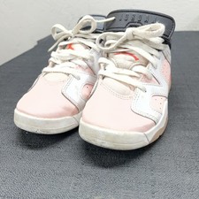 Nike Air Jordan 6 Retro Girls Size 12c Pink Athletic Shoes Sneakers DV3528-102