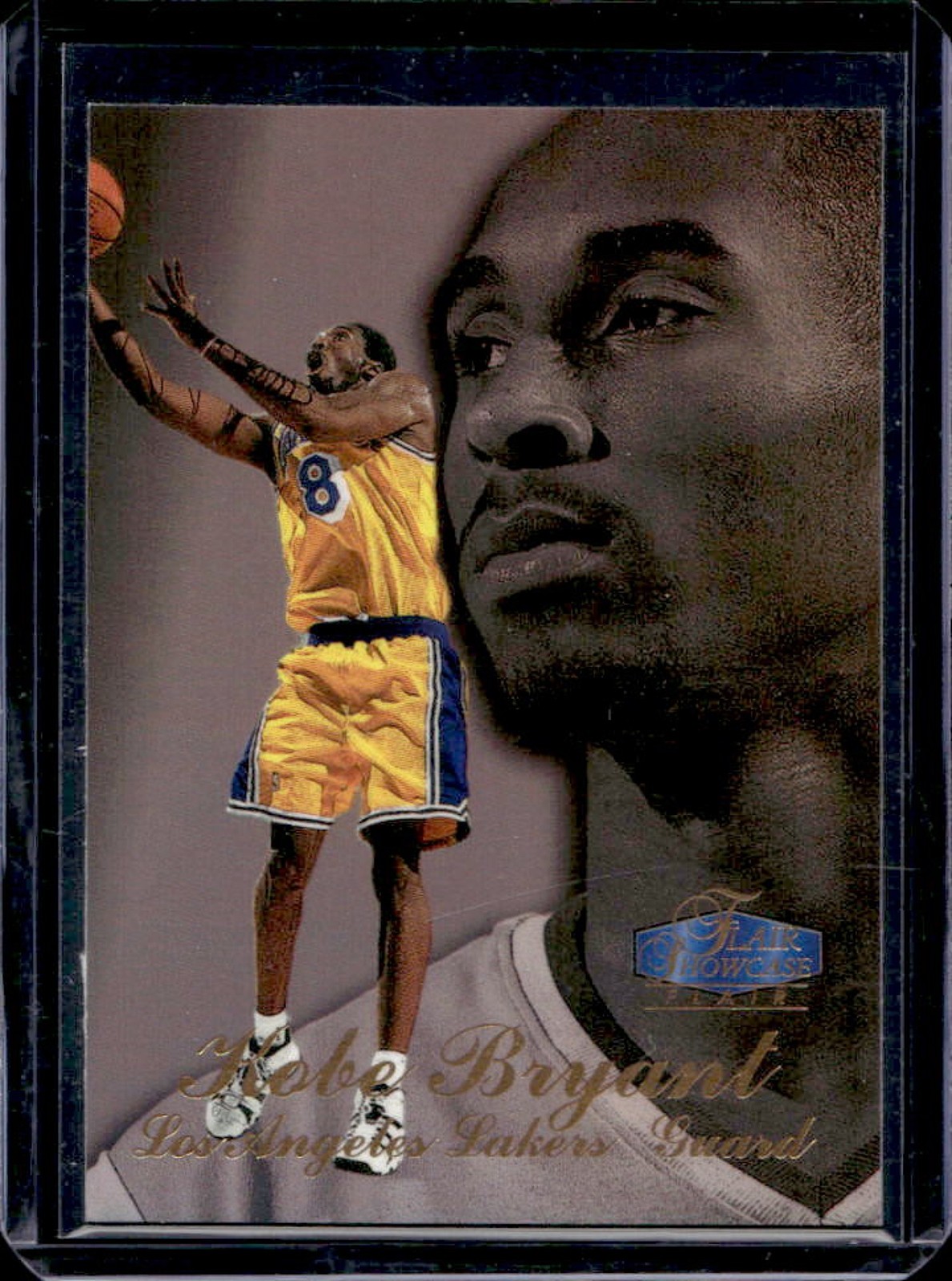 1997-98 Fleer Flair Showcase Kobe Bryant Row 3 #18 Lakers