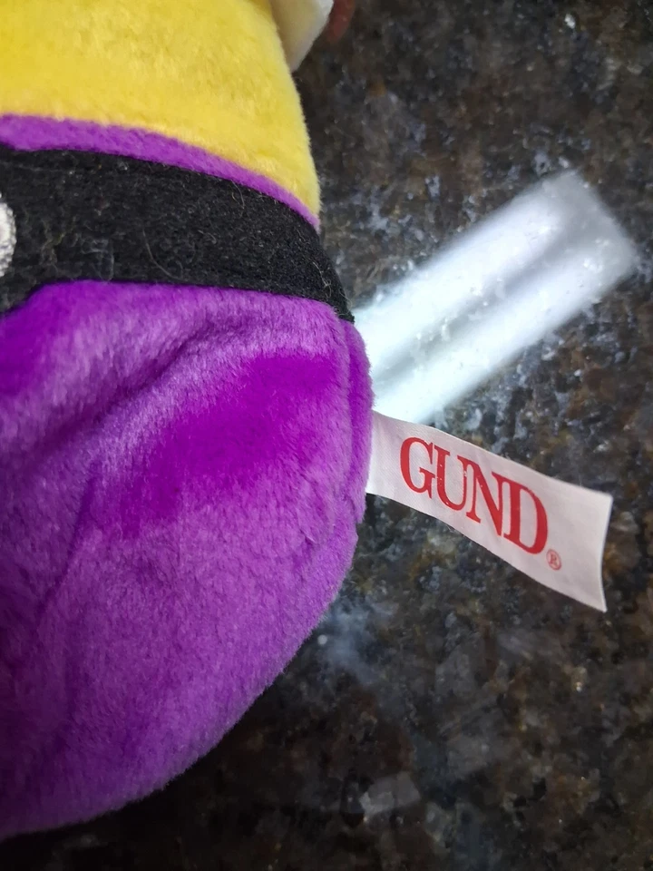 Bolsa de felpa Gund Veggie Tales Larryboy increíbles verduras súper pepino frijoles Foto 2 de 3