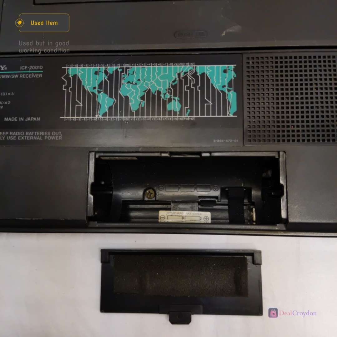 SONY ICF-2001D AIR/FM/LW/MW/SW レシーバー 動作品 本体のみ en:icf-2001d