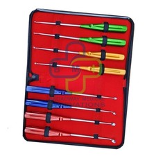 Bone Cervical Curettes Spine Orthopedics Spine Instruments 8 Pieces