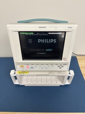Philips V24C Patient Monitor With Module Rack