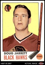 1969 Topps #67 Doug Jarrett Blackhawks 6.5 - EX/MT+