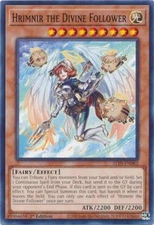 Yugioh! Hrimnir the Divine Follower - ALIN-EN082 - Common - 1st Edition Near Min